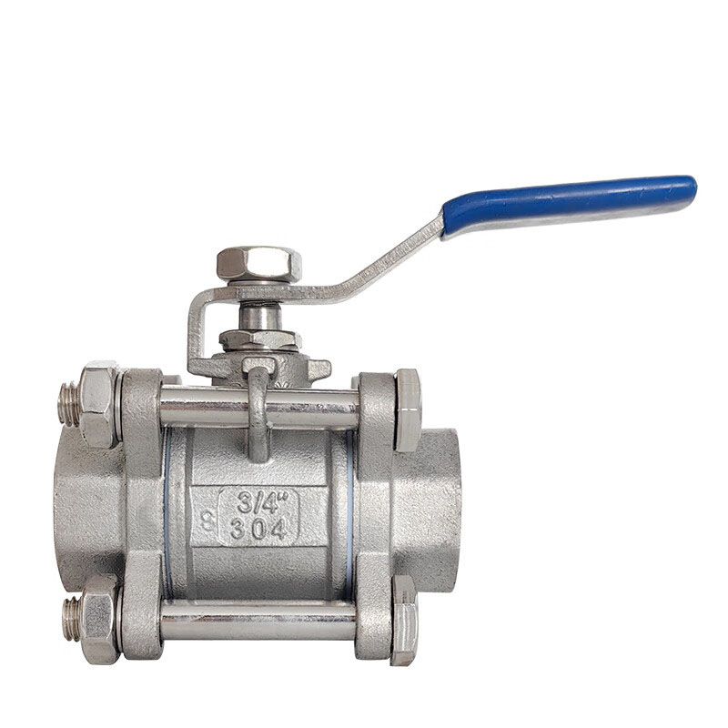 3 PC Welded Stainless Steel Ball Valve Q11F 