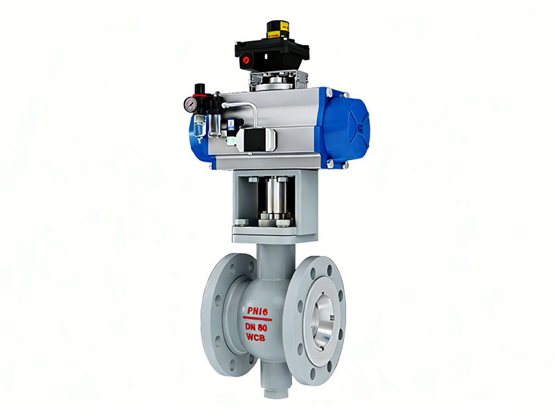Pneumatic V-type Ball Valve VQ641F